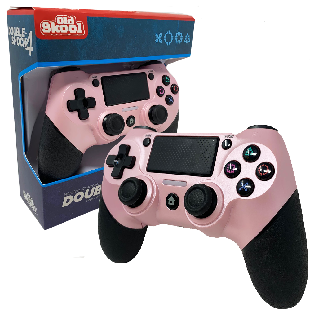 Old Skool - Playstation 4 Wireless Controller (Pink)