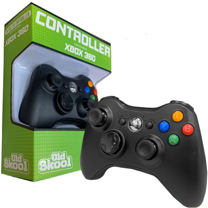 Old Skool - Xbox 360 Wireless Controller (Black)