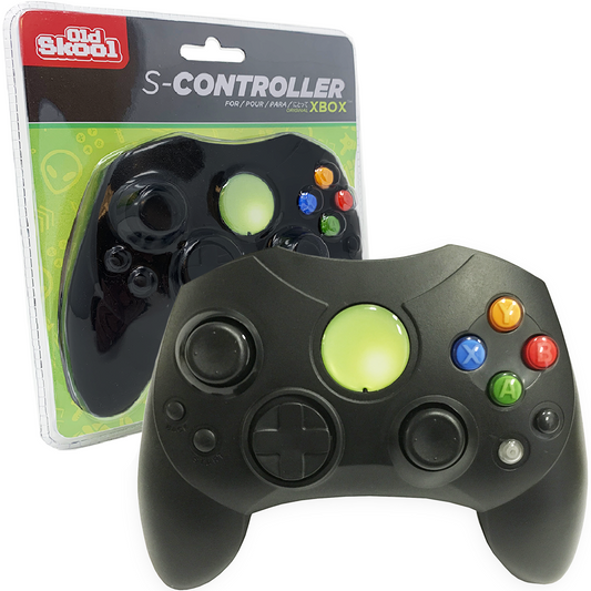 Old Skool - Xbox S-Type Controller (Black)