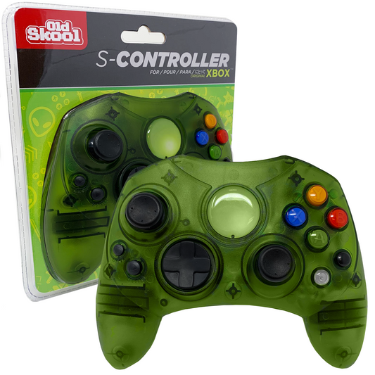Old Skool - Xbox S-Type Controller (Green)