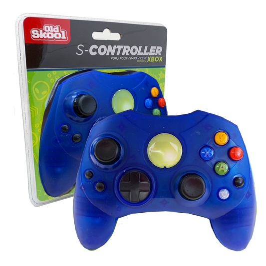 Old Skool - Xbox S-Type Controller (Blue)