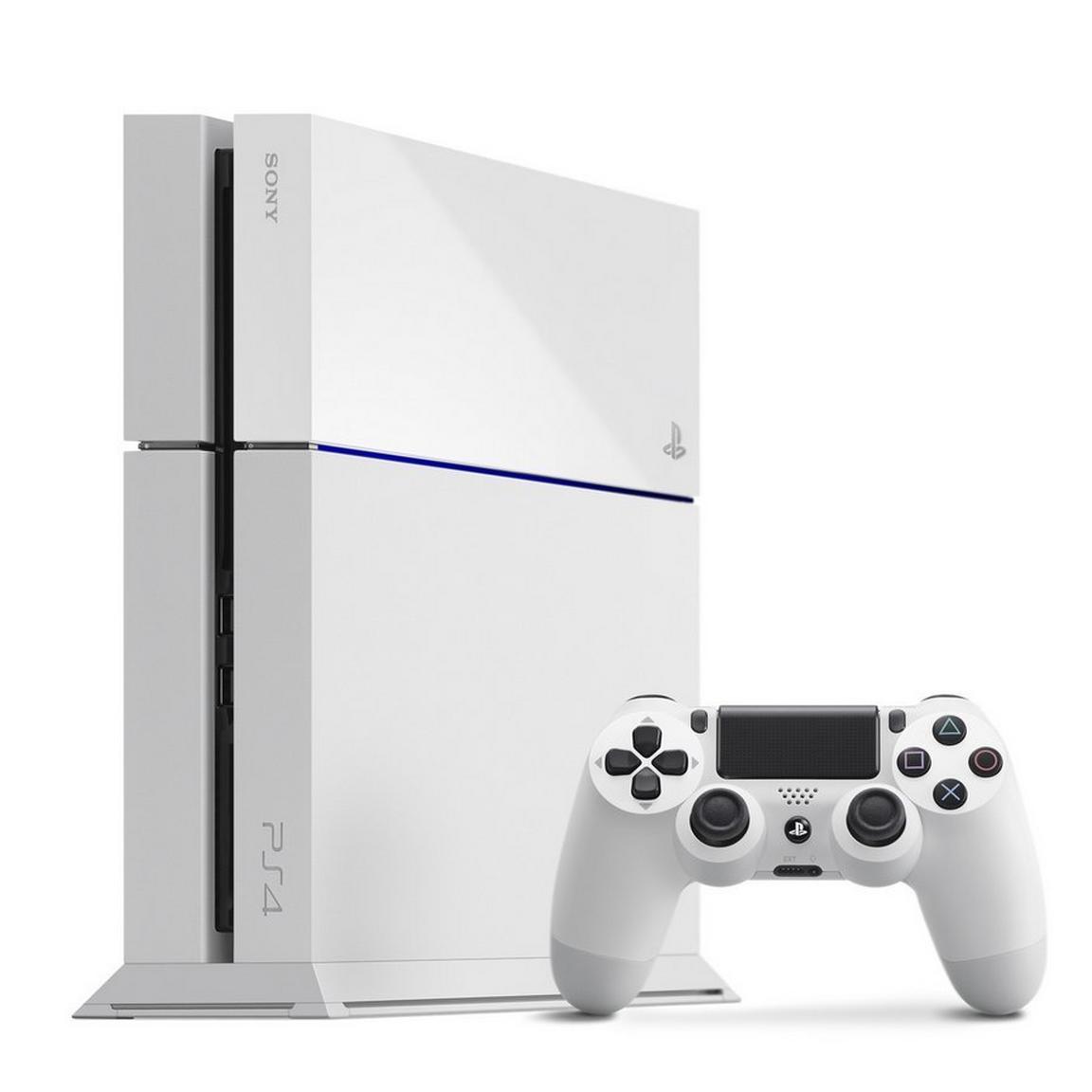 PlayStation 4 Glacier White 500 GB - (Loose, Playstation 4)