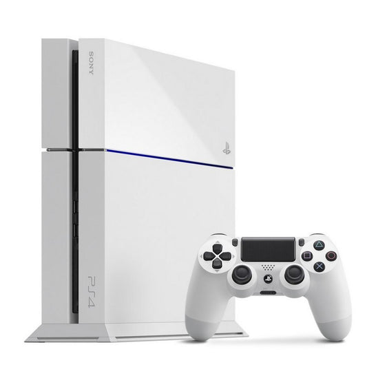 PlayStation 4 Glacier White 500 GB - (Loose, Playstation 4)