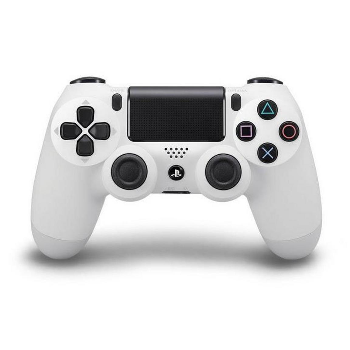 Playstation 4 Dualshock 4 White Controller - (Loose, Playstation 4)