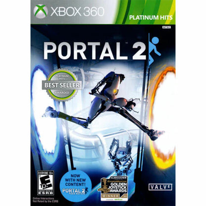 Portal 2 [Platinum Hits] - (Complete, Xbox 360)