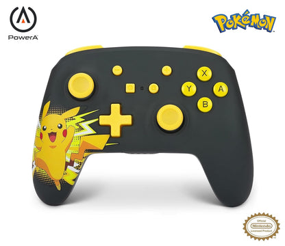PowerA Wireless Controller for Nintendo Switch - Pikachu Ecstatic - (Complete, Nintendo Switch)