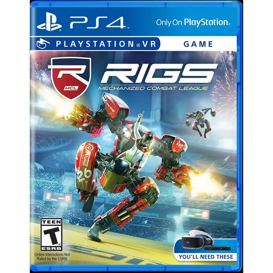 RIGS Mechanized Combat League VR - (New, Playstation 4)