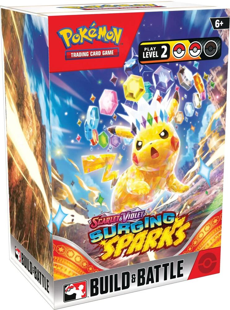 Scarlet & Violet Surging Sparks - Build & Battle Box