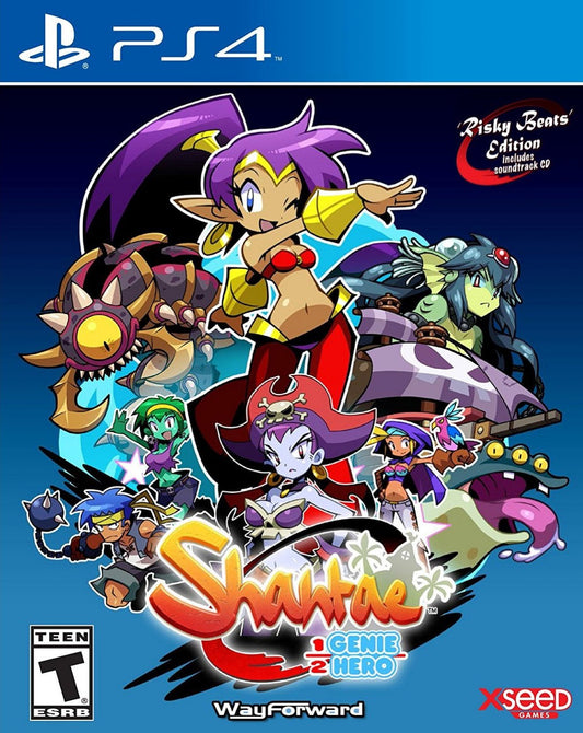 Shantae Half-Genie Hero [Risky Beats Edition] - (Complete, Playstation 4)