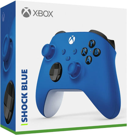 Xbox Series X / S & Xbox One Wireless Controller - Shock Blue - (New, Xbox Series X)