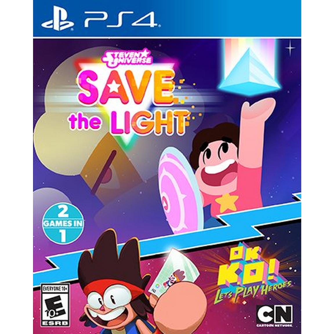 Steven Universe: Save The Light & OK KO Let's Play Heroes - (Complete, Playstation 4)