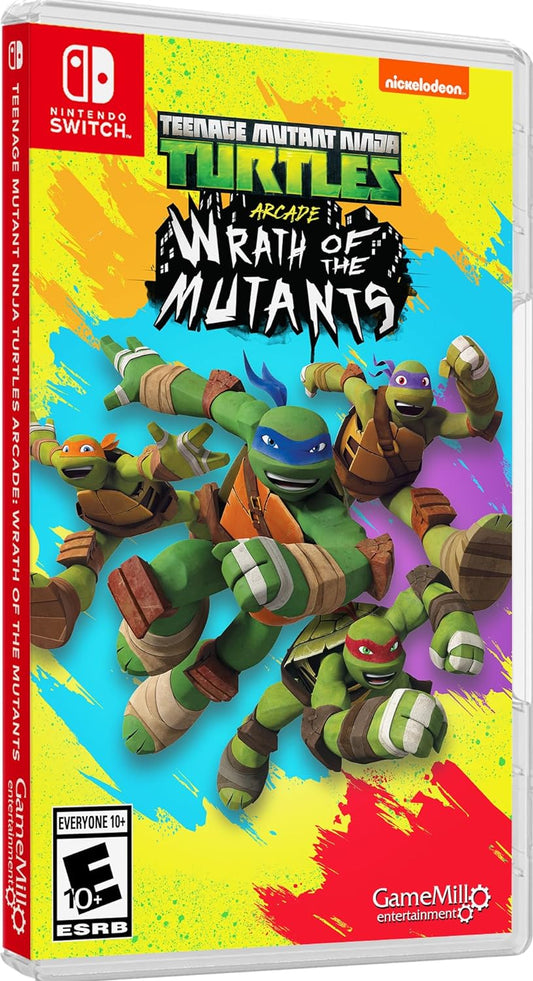 Teenage Mutant Ninja Turtles Arcade: Wrath of The Mutants - (New, Nintendo Switch)