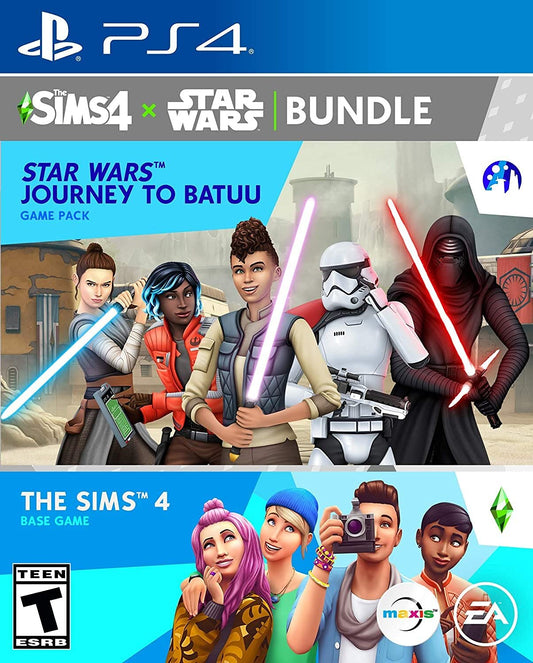 The Sims 4 & Star Wars Bundle - (Complete, Playstation 4)