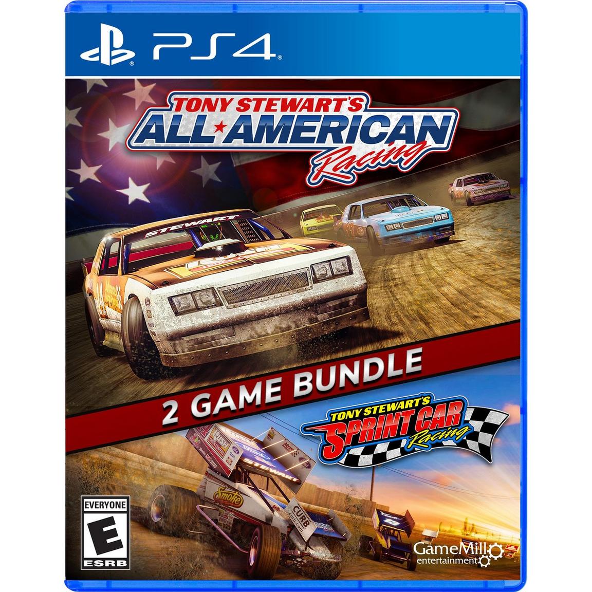 Tony Stewart's All American Racing 2 Game Bundle - (Complete, Playstation 4)