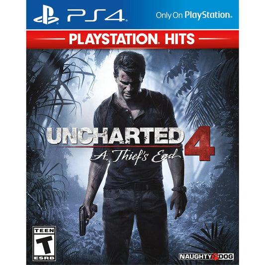 Uncharted 4 A Thief's End [Playstation Hits] - (New, Playstation 4)