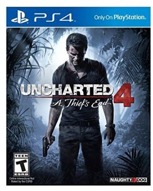 Uncharted 4 A Thief's End [Not for Resale] - (Complete, Playstation 4)