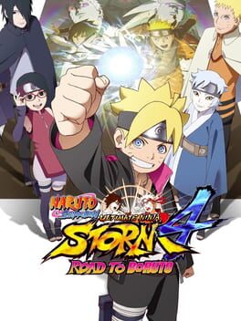 Naruto Shippuden Ultimate Ninja Storm 4 Road to Boruto - (Complete, Playstation 4)