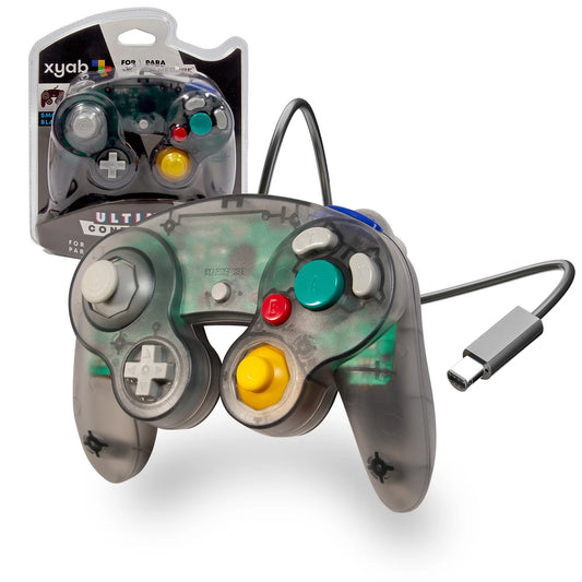 xyab - Nintendo GameCube Wired Controller - Smoke Black