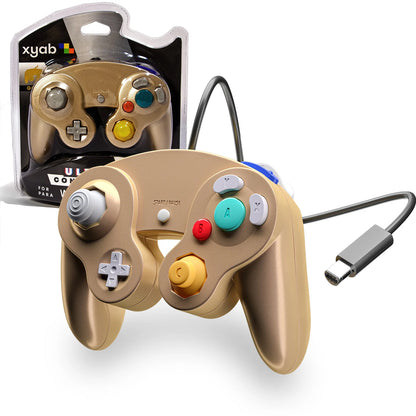 xyab - Nintendo GameCube Wired Controller - Gold