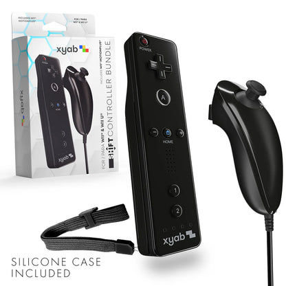 xyab - Nintendo Wii Controller Bundle - Black