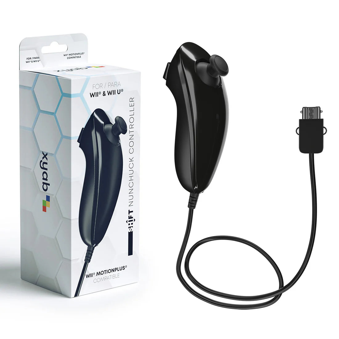 xyab - Nintendo Wii Nunchuk Controller - Black