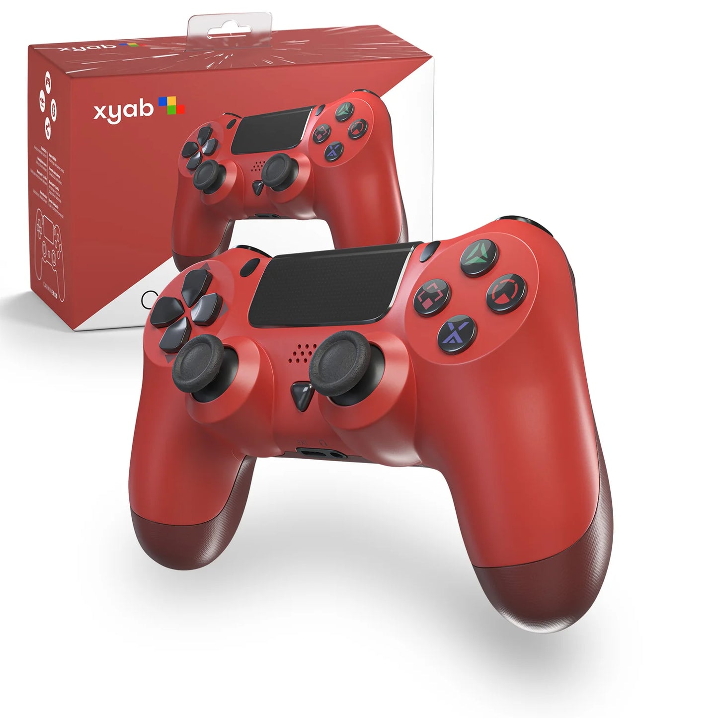 xyab - PS4 Wireless Controller - Carmine Red